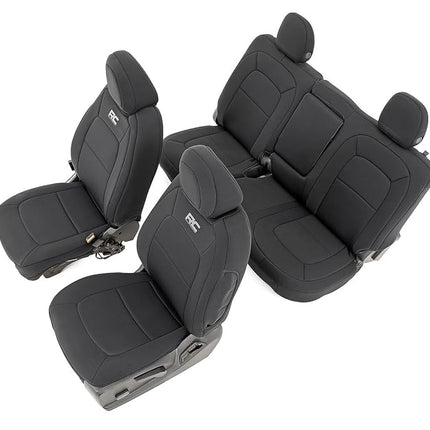 Housses de siège en néoprène Rough Country pour Chevy/GMC Colorado & Canyon 15-22 - 91051