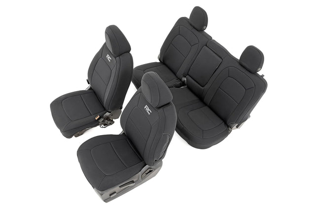 Housses de siège en néoprène Rough Country pour Chevy/GMC Colorado & Canyon 15-22 - 91051