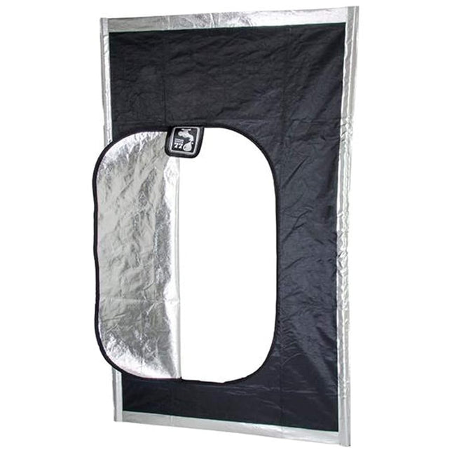 Hydrofarm BHZD Black Hatch Zipper Door 57 1/2" w x 96”h