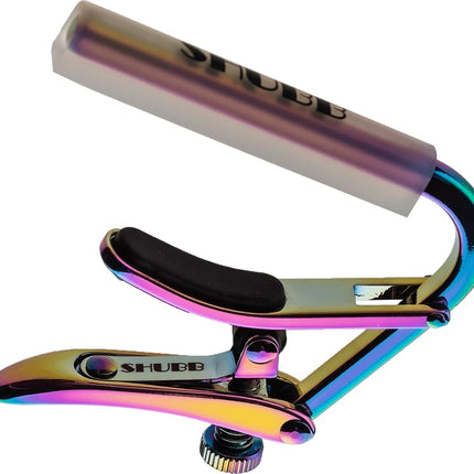 Shubb 'Paua Pearl' Nylon String Guitar Capo ~ Irid