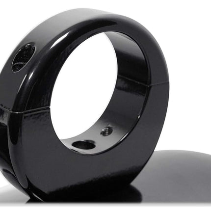 Paire de boîtiers d'enceintes de tour de wakeboard en aluminium noir Rockville MAC80B 7,7"