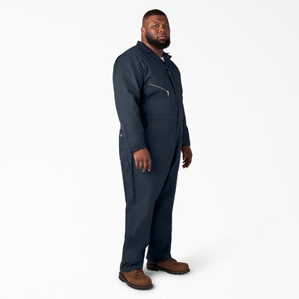 Mono de Trabajo Dickies para Hombre de Lujo de Manga Larga, Azul Marino Oscuro, Talla Extra Grande