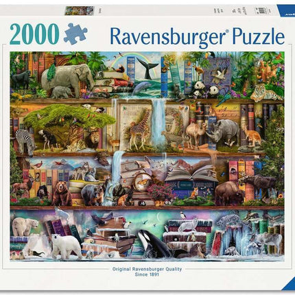 Ravensburger Adult Puzzles Big Animal World - Ages