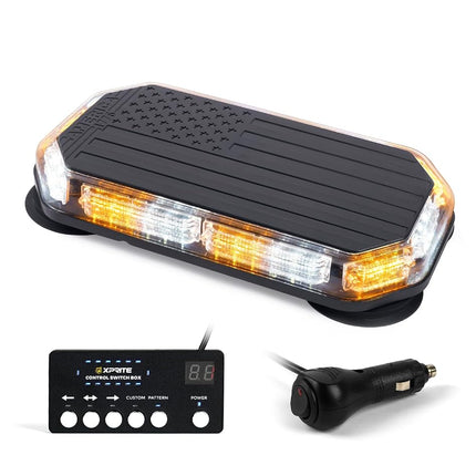 Xprite 42LED Rooftop Strobe Light, High Bright Haz
