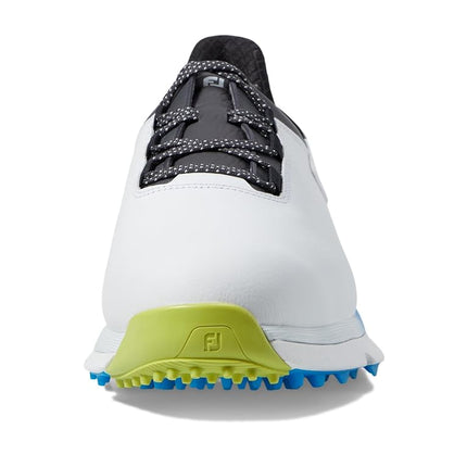 FootJoy Men's Pro/SLX Carbon Golf Shoe, White/Black/Multi, 10 UK