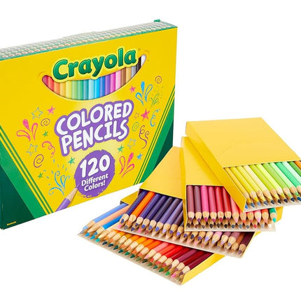 Crayola 68-8020 120 Count Colored Pencils