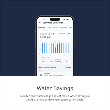 Contrôleur intelligent d'arrosage 16 zones Moen, système d'irrigation intelligent connectable Wi-Fi avec minuterie d'eau automatique, WICNT016G1USA