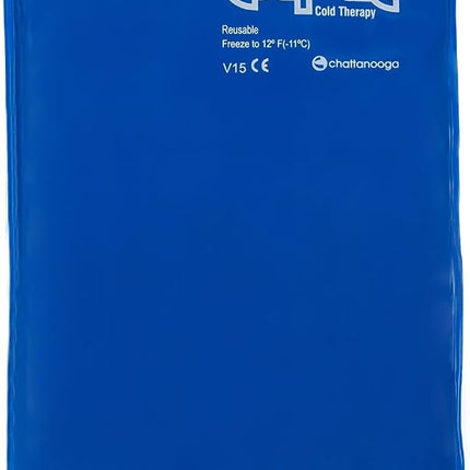 Chattanooga ColPac - Reusable Gel Ice Pack - Half Size - 7.5 in x 11 in (19 cm x 28 cm) - Cold Therapy - Knee, Arm, Elbow, Shoulder, Back - Aches, Swelling, Bruises, Sprains, Inflammation