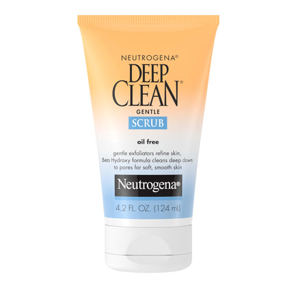 Neutrogena Deep Clean Gentle Facial Scrub, Oil Fre