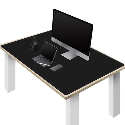 ZORESYN PU Leather Desk Mat Black 130 x 70cm - Lar