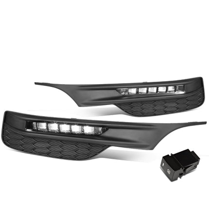 DNA MOTORING FL-ZTL-257-CH LED Fog Light With Beze