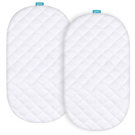 Bamboo Bassinet Mattress Pad Cover Compatible with