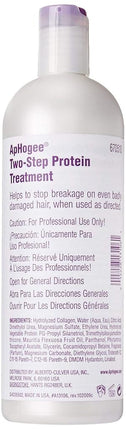 Aphogee Two-step Treatment Protein Conditioner for Damaged Hair 16 oz. (473 ml) - Bottle, 1 lb