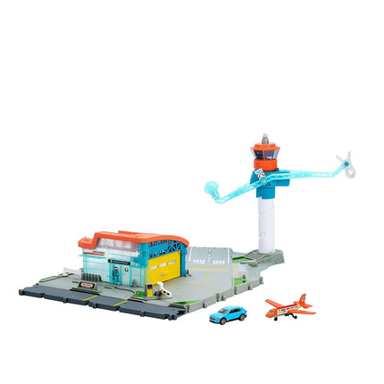Matchbox Takeoff Adventure Airport Set with Toy Au