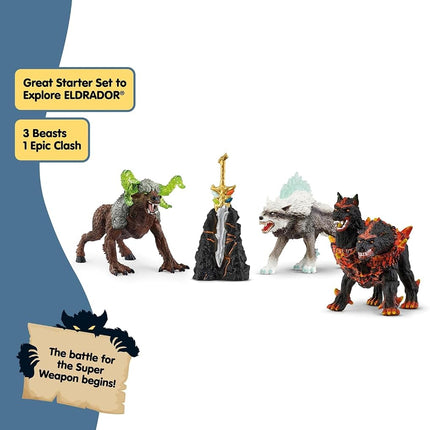 Schleich Eldrador - 5Pc Fantasy Creatures Starter Set - Kids 7+ | 72179