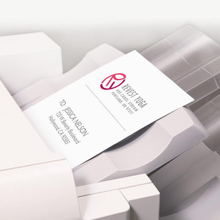 Self-Adhesive Full-Sheet Shipping Labels for Copiers, 8-1/2 x 11, White, 100/Box
