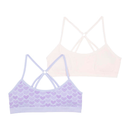 Hanes Girls' ComfortFlex Fit Seamless Racerback Br