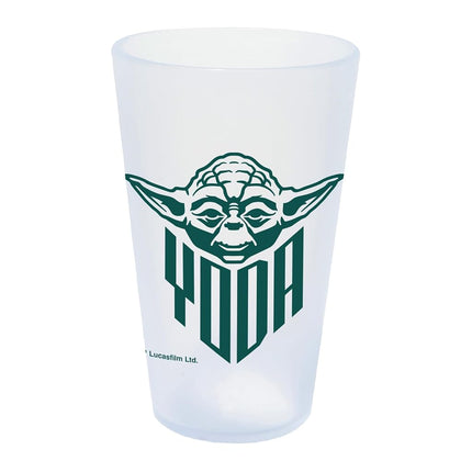 Vaso de pinta de silicona WinCraft de 16 oz Star Wars EP4 Original Trilogy Yoda