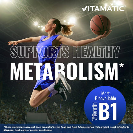 Vitamatic Benfotiamine 300 mg 90 Vegetarian Capsules - Also Called Fat Soluble Vitamin B1 (90 Count (Pack of 3))