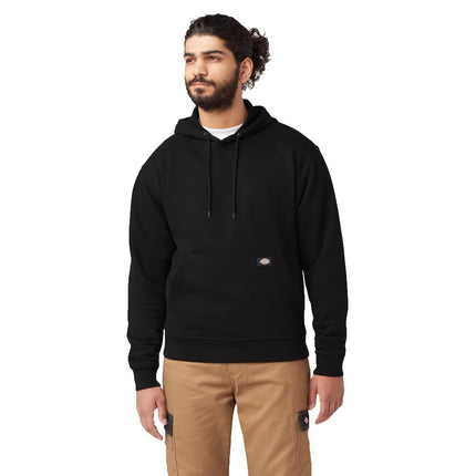 Dickies, Hombre, SUDADERA CON CAPUCHA DE FELPA PESO MEDIO, NEGRO, 3XL