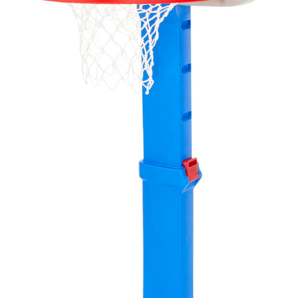 little tikes XCC642340 Juego de juguete de baloncesto Easyscore, azul, 23,75 x 22 x 61 pulgadas