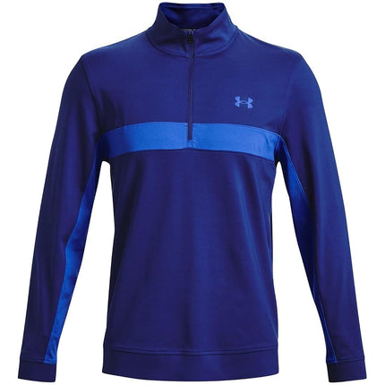 Under Armour Mens Storm Half Zip Midlayer Performance Top Blue M