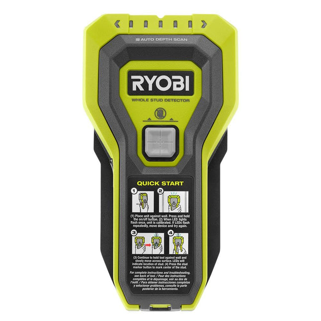 RYOBI Stud Finder with Multiple LED's to Indicate 
