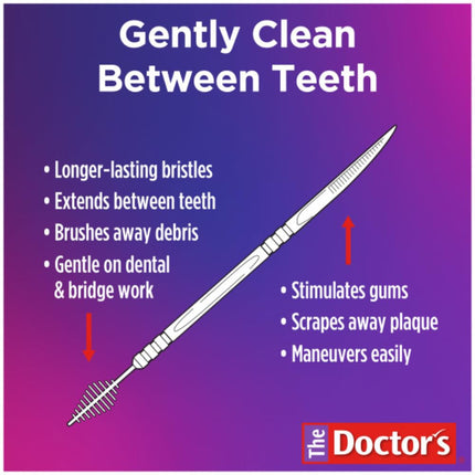 The Doctor's BrushPicks Interdental Toothpicks, 275 pieces per Pack (1-Pack)