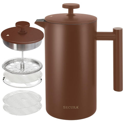 Secura French Press Coffee Maker, 304 Grade Stainl