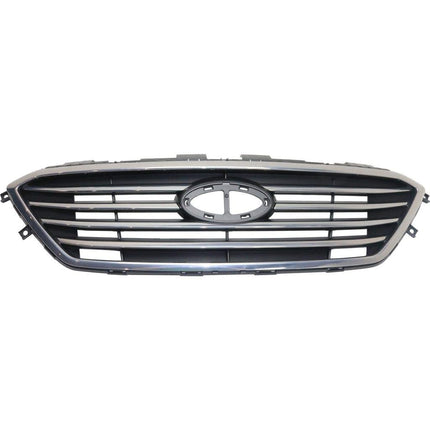 Hyundai Sonata 2015 Plastic Grille Silver