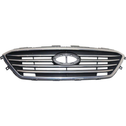 Hyundai Sonata 2015 Plastic Grille Silver
