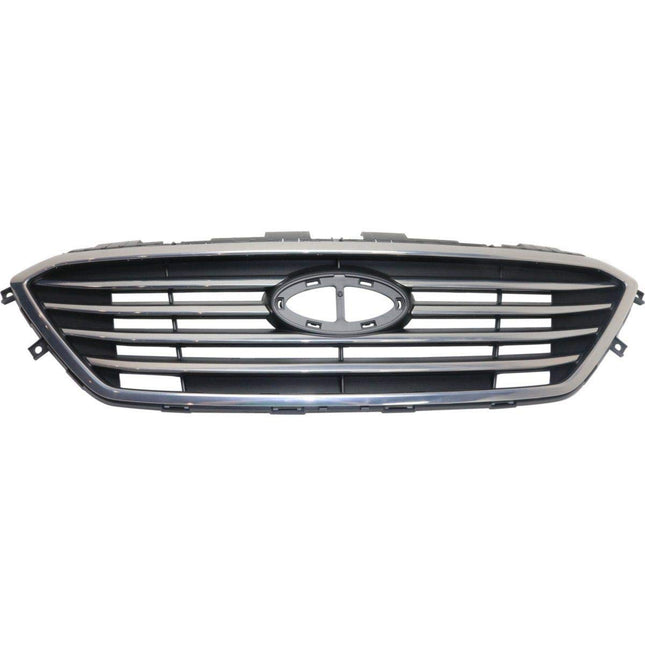 Hyundai Sonata 2015 Plastic Grille Silver