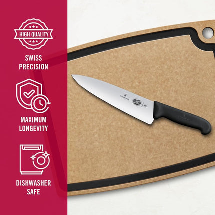 Victorinox 8 Inch Fibrox Pro Chef’s Knife 40520, 47520, 45520 Frustration Free Packaging