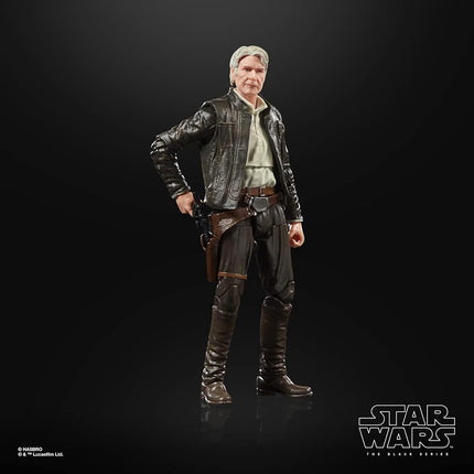 Star Wars The Black Series Archive Han Solo Toy 6-Inch-Scale The Force Awakens Collectible Action Figure Toy