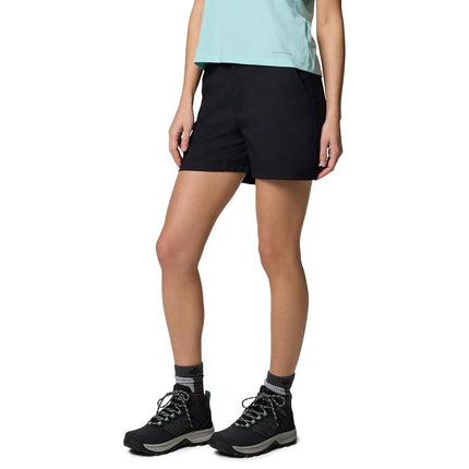 Columbia Women's Leslie Falls Short 2, Hiking Shorts, Black, W4/L5