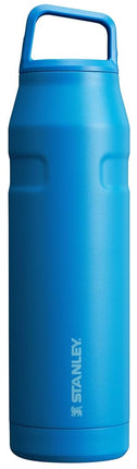 Stanley IceFlow Cap and Carry Water Bottle 36 oz | Wide Mouth Twist Lid | Lightweight and Leakproof for Travel and Sports | Insulated Stainless Steel | BPA-Free | Azure