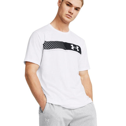 Under Armour Men's Left Chest Stripe Short Sleeve 