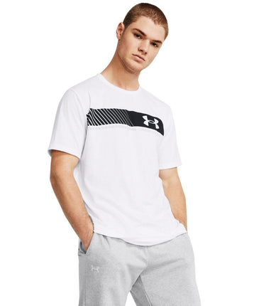 Under Armour Men's Left Chest Stripe Short Sleeve 