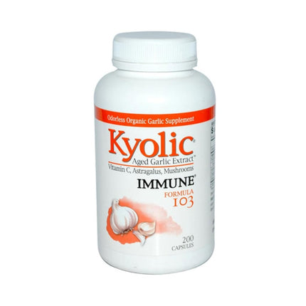 (200 Capsules) - Kyolic Aged Garlic Extract, Immun