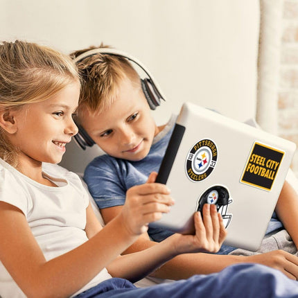 Wincraft NFL Adhesivo Multiusos 6 Piezas 19x14cm Pittsburgh Steelers