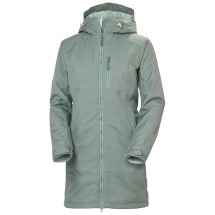 Helly Hansen Women's W Long Belfast Winter Jacket, Grey Cactus, S