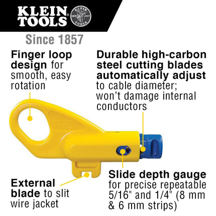 Twisted Pair Radial Stripper Klein Tools VDV110-261