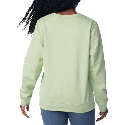Columbia Women's Trek Graphic Crew, Sage Leaf, Large