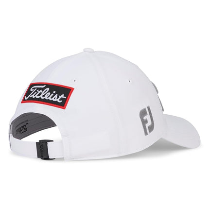 Titleist Men's Standard Tour Performance Golf Hat, White/Gray
