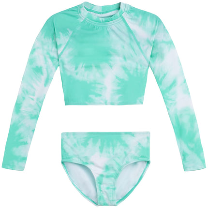 Kanu Surf Girls Long Sleeve Rashguard UPF 50 Two P