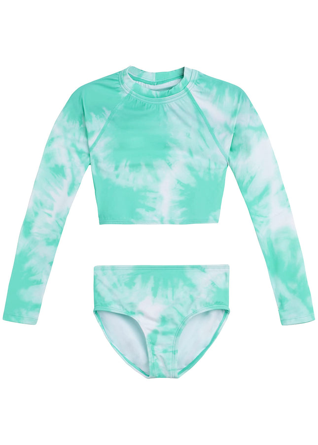 Kanu Surf Girls Long Sleeve Rashguard UPF 50 Two P