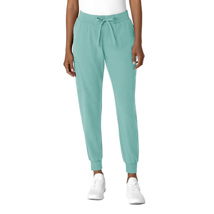 WonderWink Women's Jogger Utility Scrub Pant, Turq