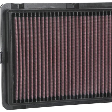 Filtre à air moteur K&N : Haute Performance, Premium, Lavable, Filtre plat : 2015-2019 (Sonata, Sonata Hybrid, Optima, Optima Hybrid, Cadenza, K5, K7), 33-5026