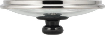 Wahei Freiz PR-8570 Glass Lid, Frying Pan, Precious 7.1 inches (18 cm), Full Physical Strengthening, Steam Mouth Included