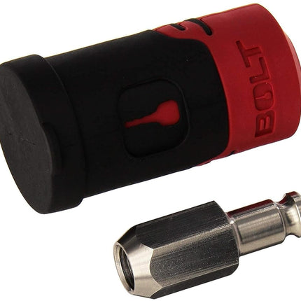 BOLT 7032301 Spare Tire and Wheel Lock, Red & Black